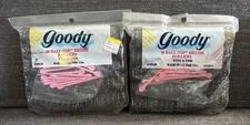 VTG Lot 2 Goody Ball Tip Brush Rollers 10 Count W/ 12 Pink Pins Large 1989 NOS