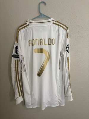Cristiano Ronaldo 2011-2012 Home Long Sleeve Jersey Real Madrid