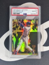 1995 Select Certified Ken Griffey Jr Mirror Gold #70 PSA 10 Gem Mint Pop 19