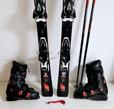 Atomic Ski Set 149 cm + Skischuhe Gr. 39- 40 + Skistöcke Skier Fischer Atomic