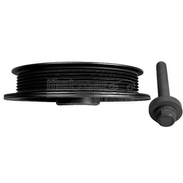 Riemenscheibe Kurbelwelle Ø 151 Mm 6 Rippen Metzger FüR U.A. Opel Astra-image