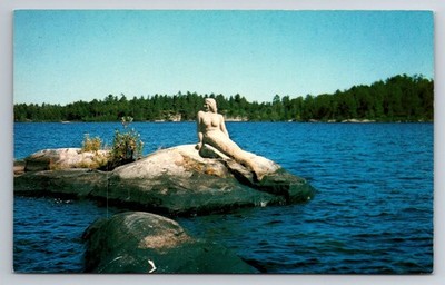Canada, Ontario, Fort Frances, The Mermaid, Vintage Postcard
