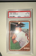 1962 Topps - Carl Warwick #202 (RC)