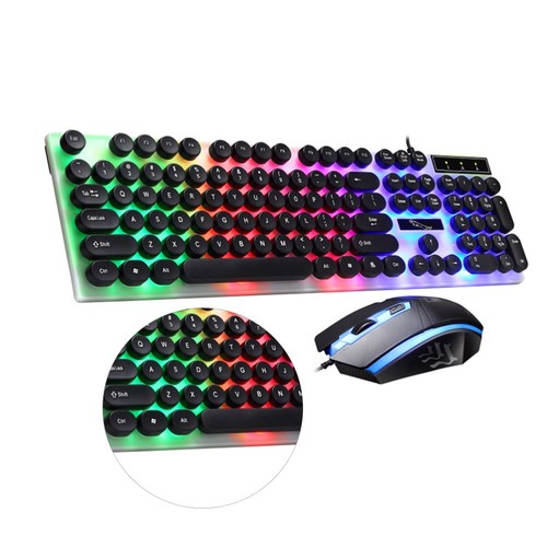 Tastatur- Und Mausset Kabelgebundene Tastaturmaus Computertastatur - Afbeelding 9 van 11