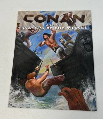 Mongoose Conan RPG Reavers of the Vilayet - 1st Ed MGP 7727 d20 OOP - NM - Image 1 of 4