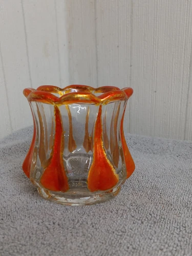 EAPG. Fostoria LONG BUTTRESS Toothpick Holder