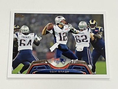 2013 Topps Football #100a - Tom Brady - New England Patriots