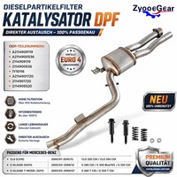 Euro 4 DPF Dieselpartikelfilter Mercedes CLS C219 E-Klasse W211 S211 3.0 CDI