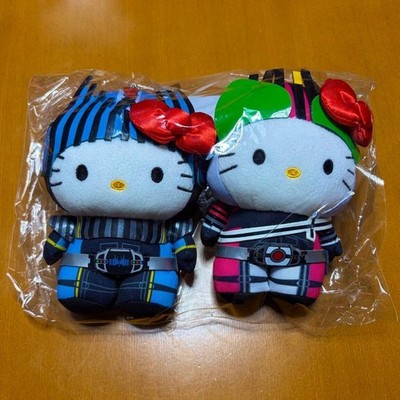 Kamen Rider Decade x Hello Kitty Plüsch Maskottchen Set Decade Diend Sanrio...
