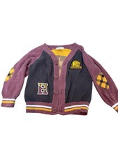 Harry Potter Cardigan Sweater Toddler 2T Maroon Gryffindor H Potter 07 Varsity