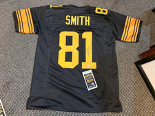 JONNU SMITH PITTSBURGH STEELERS COLR RUSH SIGNED JERSEY AUTHENTIC L JSA #2