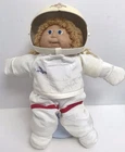 Vintage Coleco Cabbage Patch Astronaut Doll Girl Blue Eyes Double Pony  *READ*