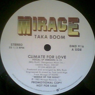 Taka Boom - Climate For Love (12'', Promo)