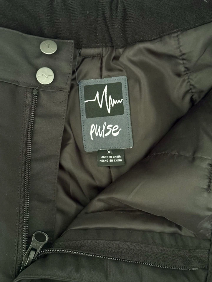 Pantalones de nieve/esquí Pulse XL negros para hombre Foto 3 de 4
