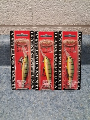 3 LUCKY CRAFT Pointer 78DD OGs 3/8oz 78mm Luckycraft Suspending Jerkbait Rare!