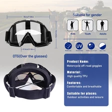 2025 New Fashionable Bicycle and Motorcycle Riding Clear Glasses - UV resistant