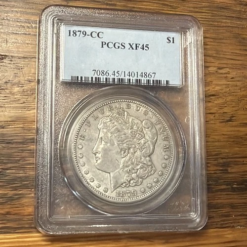 PCGS 1879-CC XF45 Morgan Dollar 🇺🇸