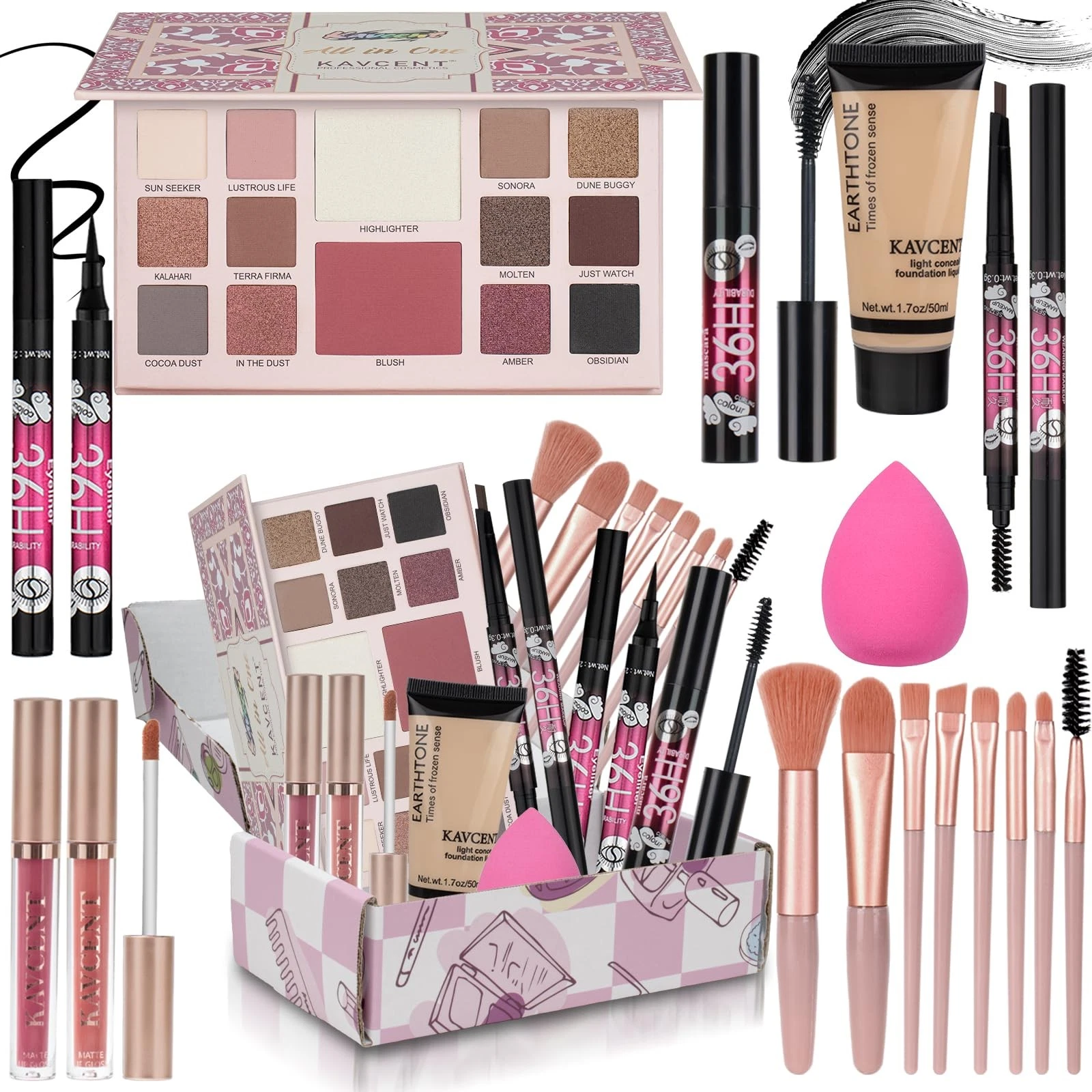 Makeup Kit for Women Teen Girls Full Kit Makeup Set for Teens Eyeshadow Makeu...