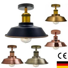 Retro Deckenlampe Vintage Leuchte Hängelampe Loft Metall E27 Deckenleuchte