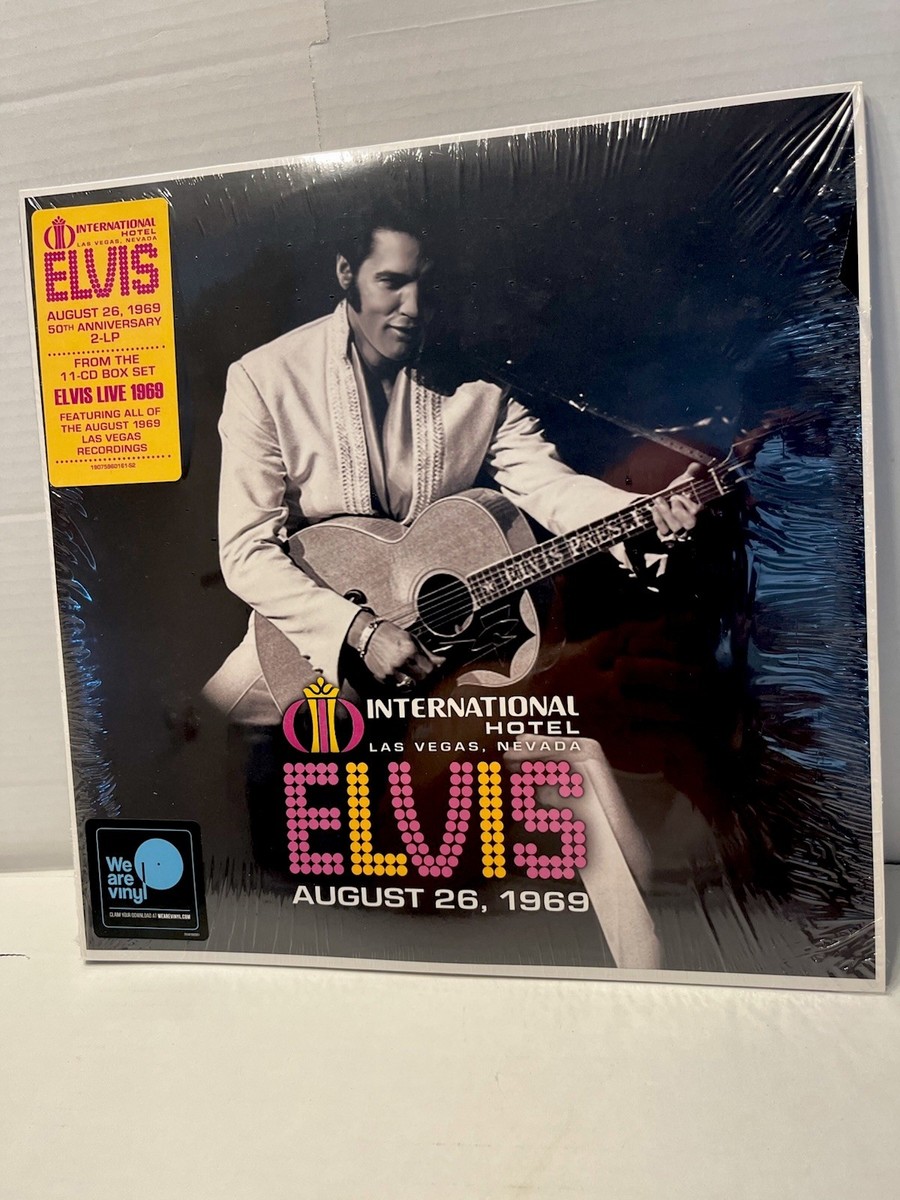 欧2discs LP Elvis Presley International Hotel Las Vegas, Nevada August 26, 1969 19075960161 RCA, Legacy /00520 Amazon.com: Live at the International Hotel, Las Vegas, NV