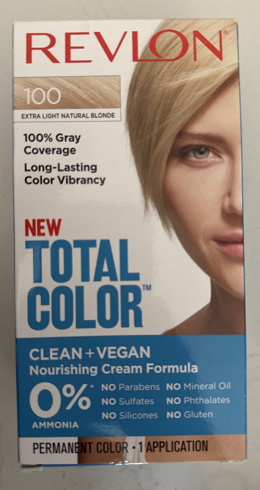 100 Extra Light Natural Blonde Permanent Hair Coloring