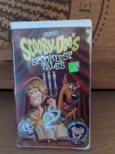 Scooby-Doo's Spookiest Tales VHS 2001 Clamshell