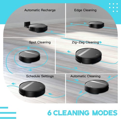 Robot Vacuum and Mop Combo, 2-in-1 WiFi/App, Self-Charging, Pet Hair/Carpet - Picture 4 of 36