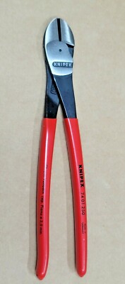 Knipex Ultra High Leverage 10'' Diagonal Cutting Pliers, Made in Germany #7401250