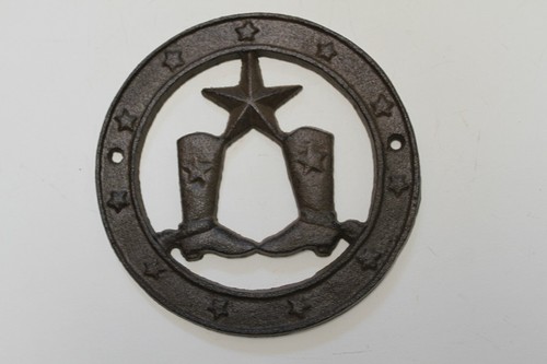 DIY Rustic Texas Custom Furniture Accent Hardware Cast Iron Plaques W-20 -21 -22 - Picture 4 of 12