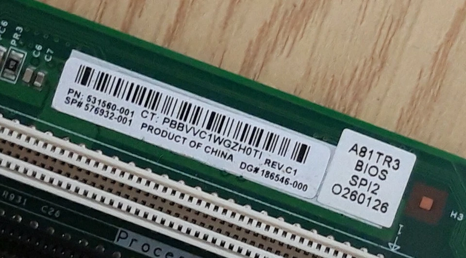 HP ProLiant DL120 G6 Socket LGA1156 Server Motherboard 531560-001 576932-001 - Image 4 of 4