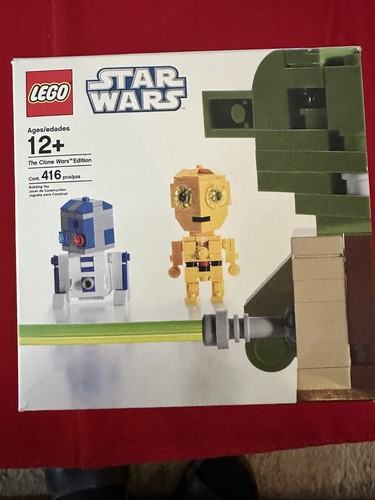 LEGO STAR WARS Clone Wars Edición Limitada Nº #0953 Firmado a mano r2d2 c-3PO Yoda - Imagen 7 de 22