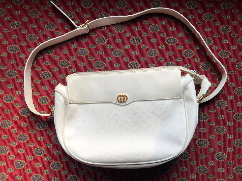 Vintage GUCCI 1980’s Ophidia Half Moon Bag - Image 2 of 4