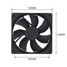 120 X 120 X 25 Mm Alimentation Silencieuse 120 Mm PSU RV Ventilateur