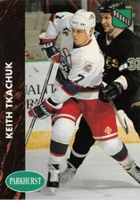 1991-92 Parkhurst #424 Keith Tkachuk RC