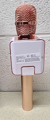 Micrófono y Altavoz Karaoke Bluetooth Oro Rosa Tzumi Pop Solo - IOS / Android - Imagen 7 de 7