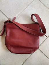 COACH Dark Red Leather Legacy Soho Hobo Shoulder Bag No. L25-9186