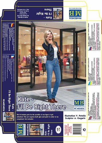 Master Box 24026 "Kate - I'll be right there" Dangerous Curves Series 1/24 scale - Imagen 3 de 12