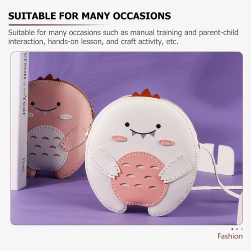 Matériel de fabrication de sac soldes à main enfants kit artisanal tricot crochet sac