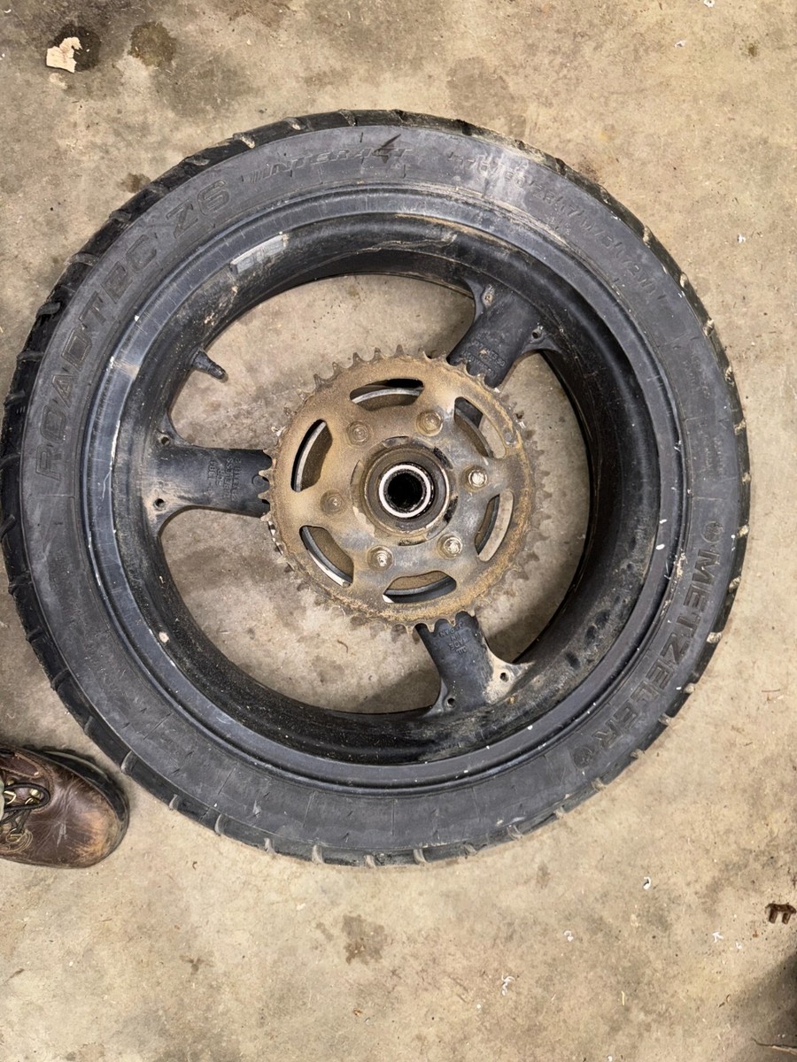 てて 00,01,02 kawasaki zx-6r rear wheel, 41073-1659-E7 | eBay