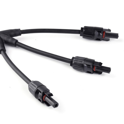 Solar Panel Y Branch Cable Connection Waterproof Adapter Connector Extension HOT - Picture 3 of 10
