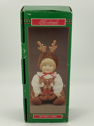 Vintage 1995 House of Lloyd Christmas Around the World- "Oh! What a Deer" Doll - Picture 2 of 8