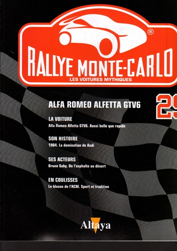 Specification Altaya Rally Monte-Carlo Comes Without Miniature Choice - Picture 23 of 48