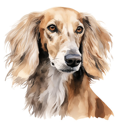 Saluki (2) Poster Leinwand Film Film Druck A0 A1 A2 A3 A4 A5 A6 Kunst Wanddeko