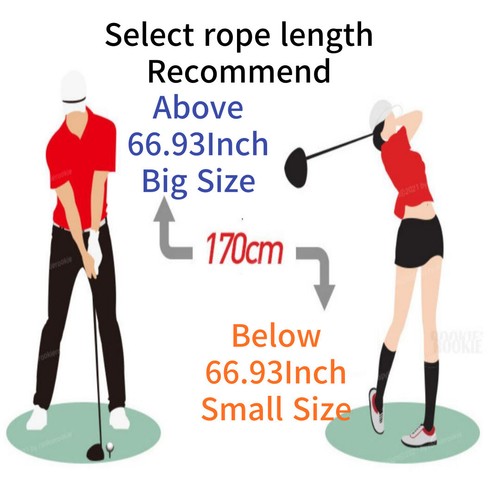 Golf Swing Training Professionally Designed Aid Equipment Distance Rope Plus - Picture 12 of 13