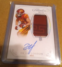 2022 Flawless Drake London RPA. RC. Auto. 24/25.