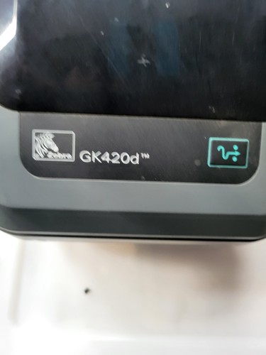 ZEBRA GK420D GK42-200120-000 LABEL PRINTER (R4S8.5) NO PSU AND UNTESTED - Picture 3 of 4