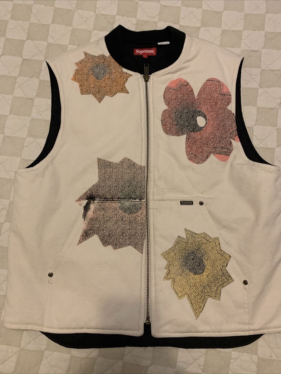 Supreme Nate Lowman Work Vest Size Large | eBay Supreme Nate Lowman Work Vest Size Large | eBay