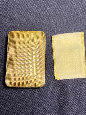 10k Gold Filled Slim Zippo Lighter With Case 1950s Vintage