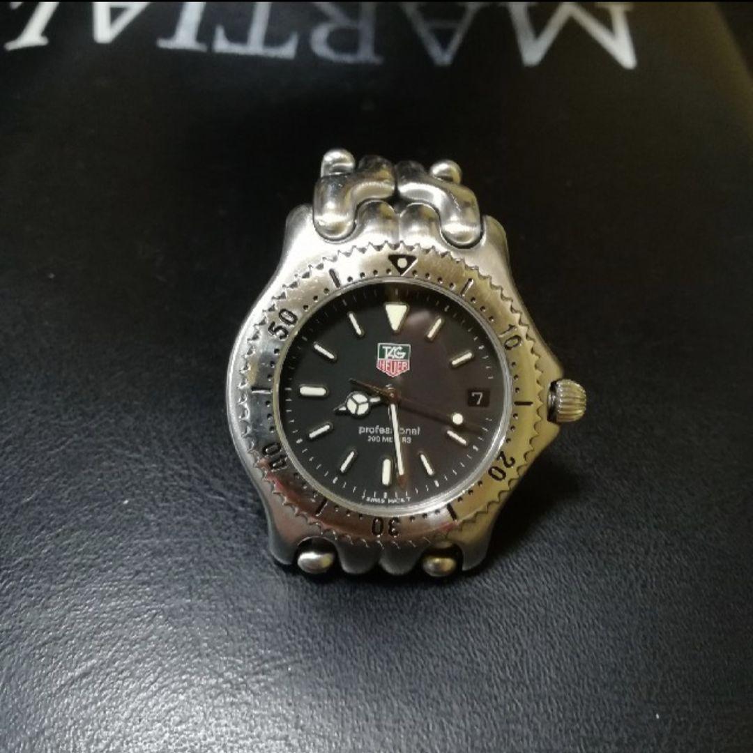 バ*キ様 TAG Heuer タグホイヤー プロフェッショナル WG1113-K Men's Watch Tag Heuer Professional 200 Meters WG1113-0