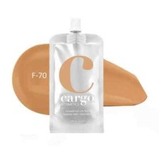 CARGO Cosmetics Lightweight Blendable Oil Free Foundation  F 70  1.33oz NEW  